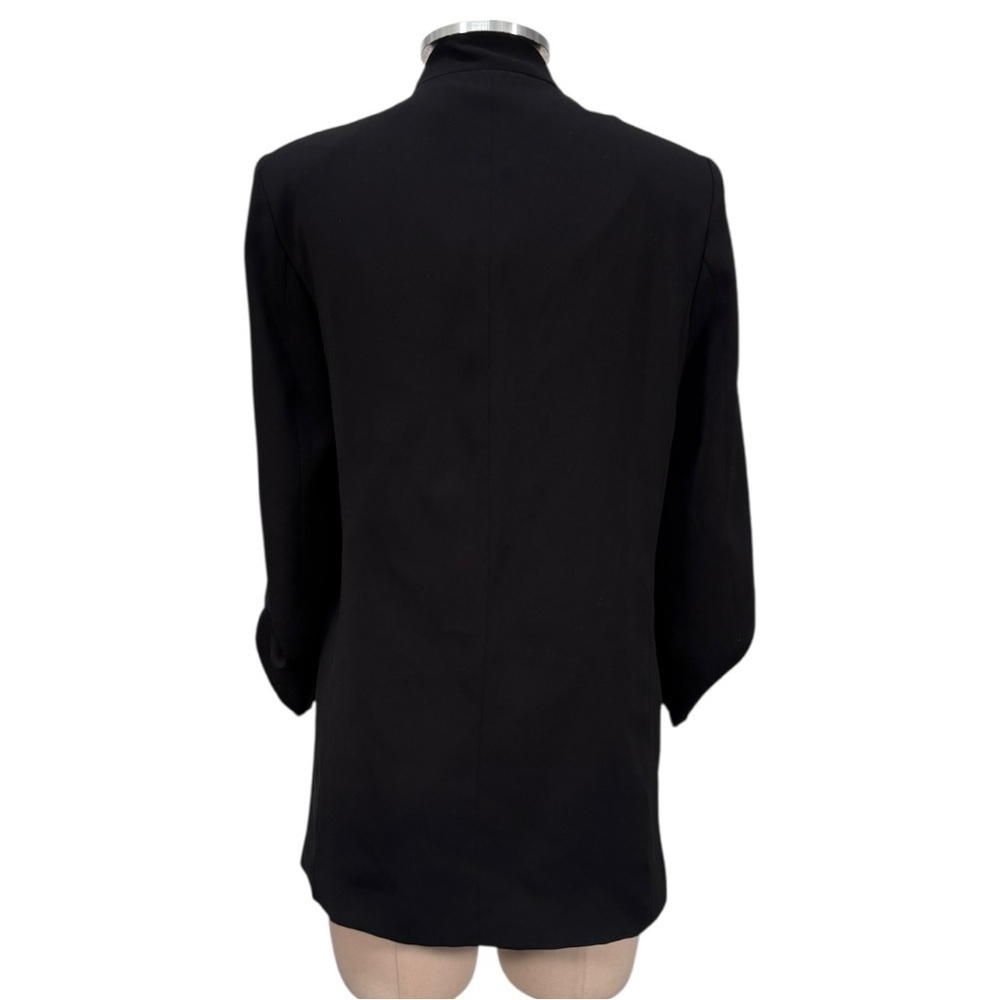 ZARA Draped Slouch Sleeve Blazer Size Small - Picture 4 of 10
